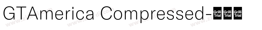 GTAmerica Compressed字体转换